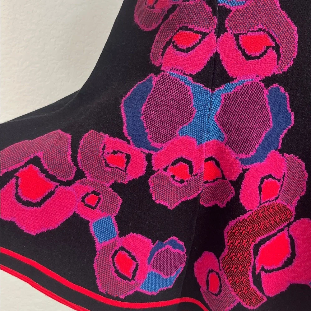 DIANE von FURSTENBERG DVF Dress Rose Jacquard Flare Dress - Picture 9 of 13